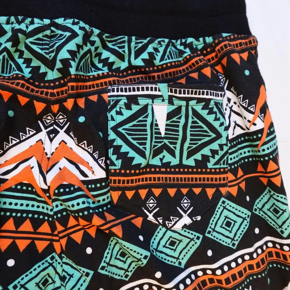 Baker & Mercer Pants Mens Large Aztec Joggers Drawstring Pocket Athletic Casual - Picture 7 of 9